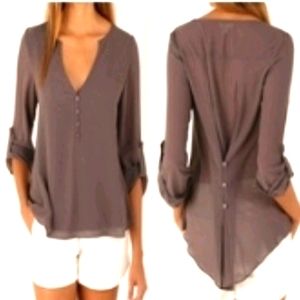 Taupe blouse